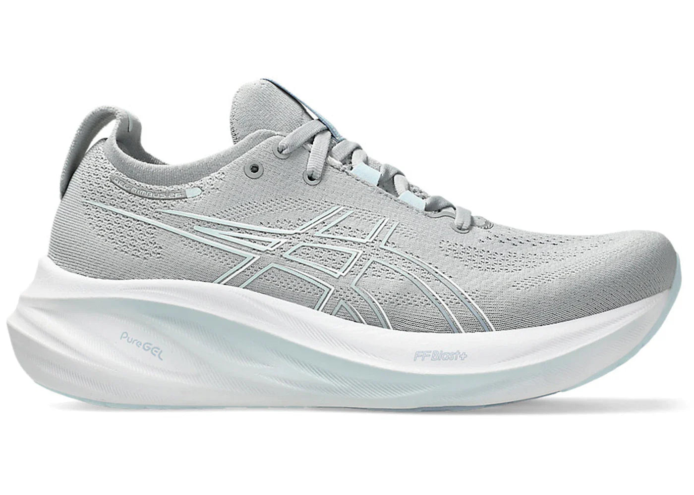ASICS Gel-Nimbus 26 Piedmont Grau Grau Blau (Damen)
