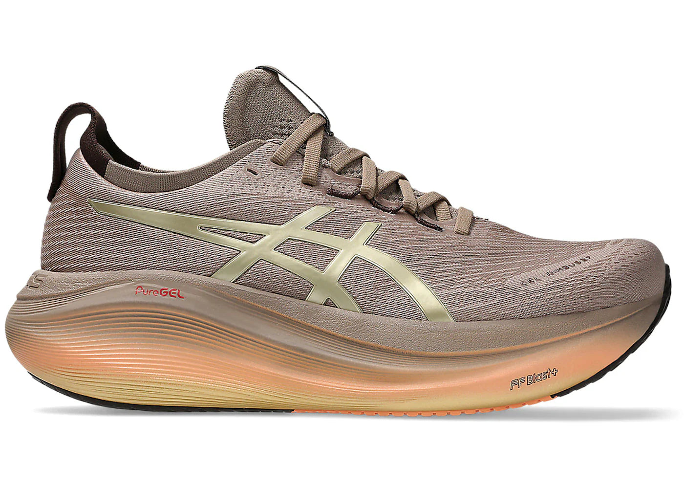 ASICS Gel-Nimbus 27 Luxe Luxe Taupe Grau