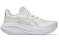ASICS Gel-Nimbus 27 Weiß Gletschergrau