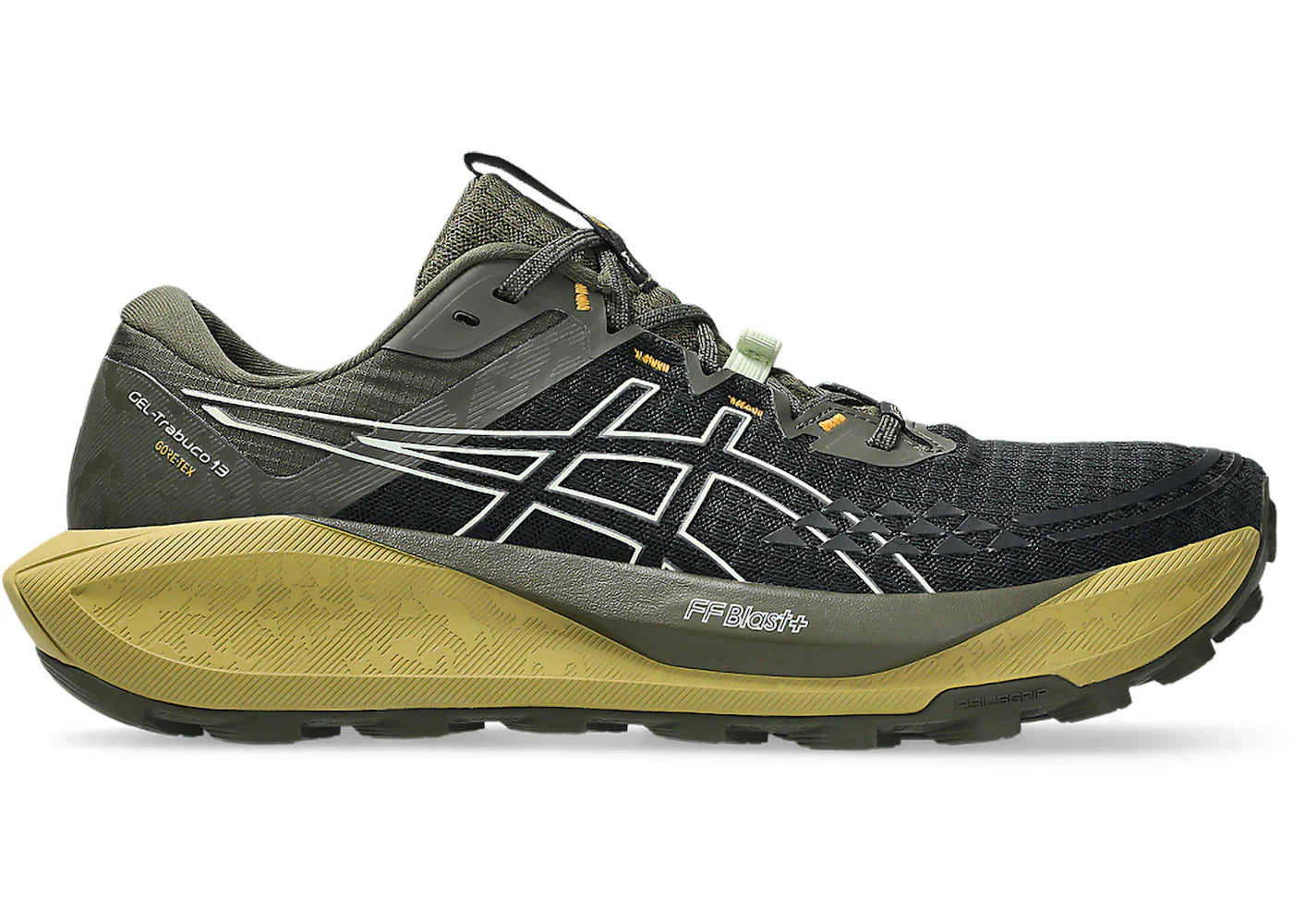 ASICS Gel-Trabuco 13 Gore-Tex Schwarz/Whisper Grün