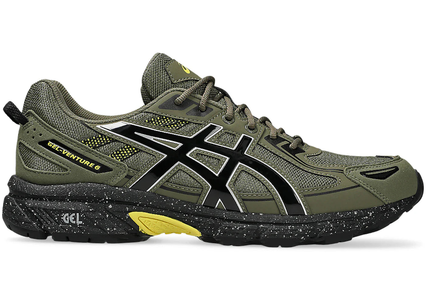 ASICS Gel-Venture 6 Mantelgrün Schwarz