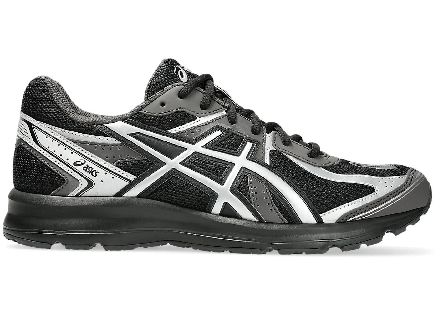 ASICS JOG 100S Schwarz Reinsilber
