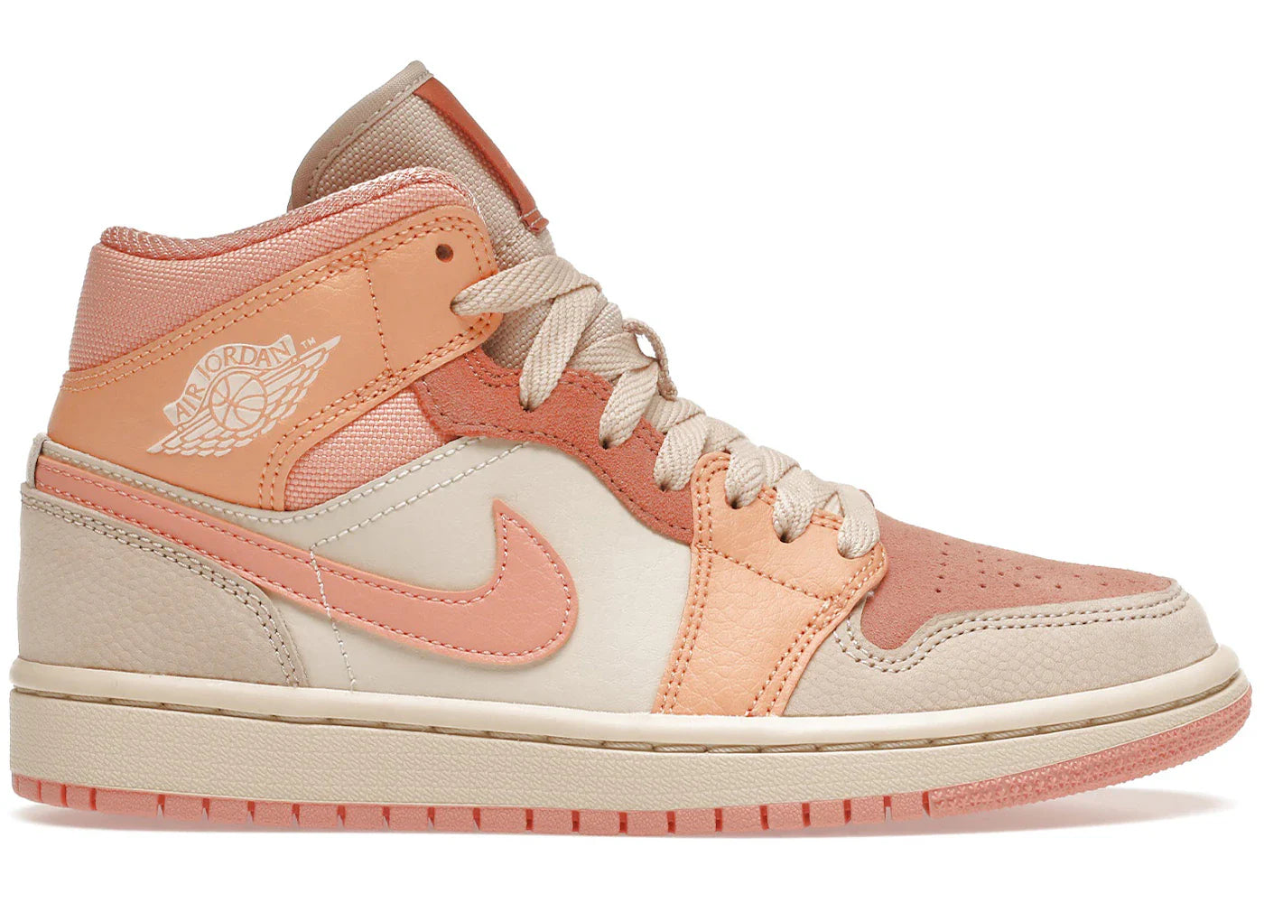 Jordan 1 Mid Apricot Orange (Damen)