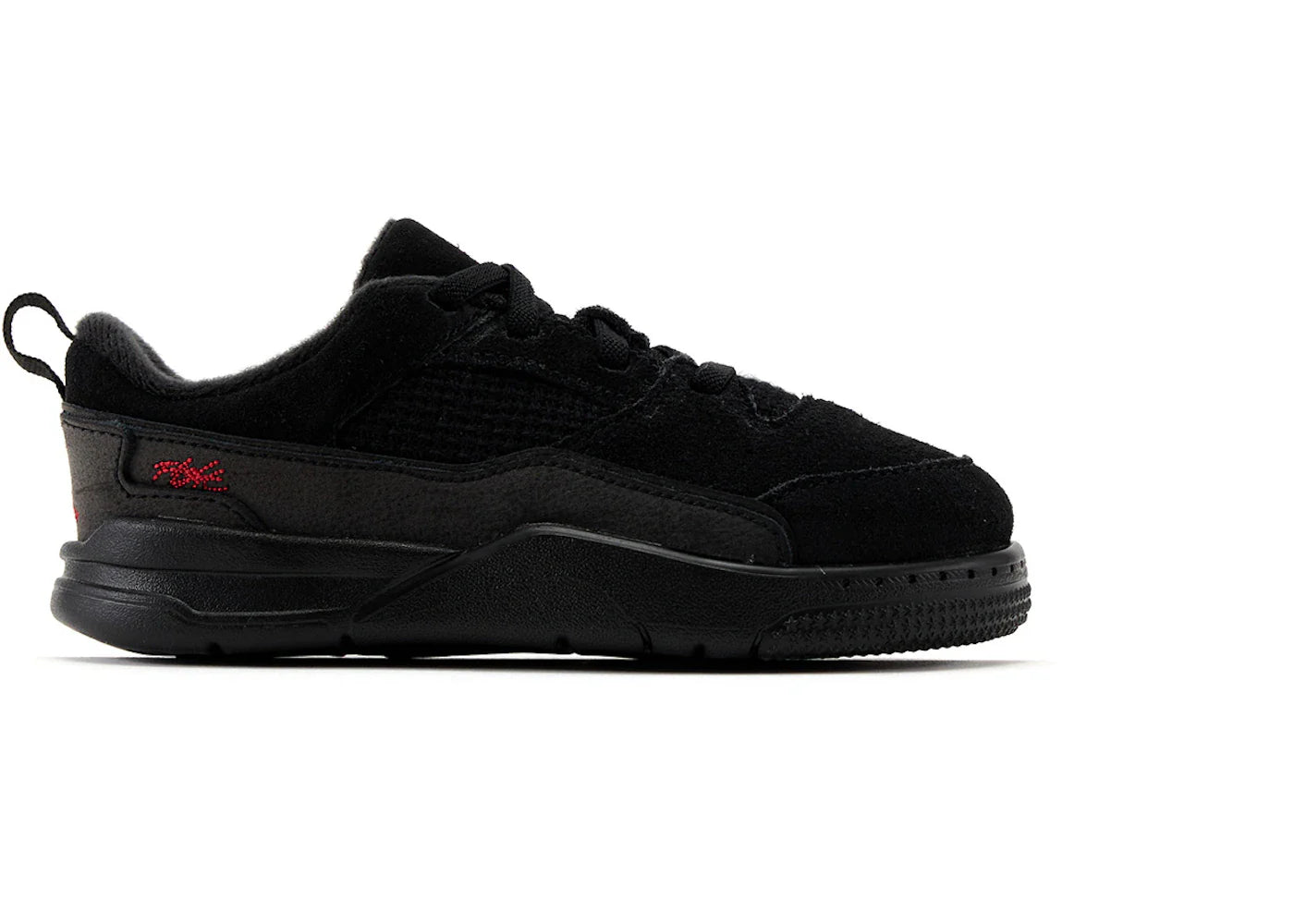 Jordan Flight Court Black Gum Medium Brown Varsity Red (TD)