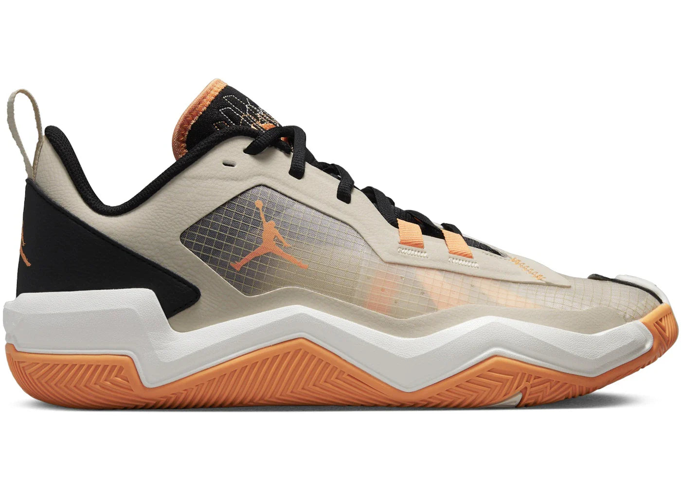 Jordan One Take 4 Rattan Phantom Orange Trance Schwarz