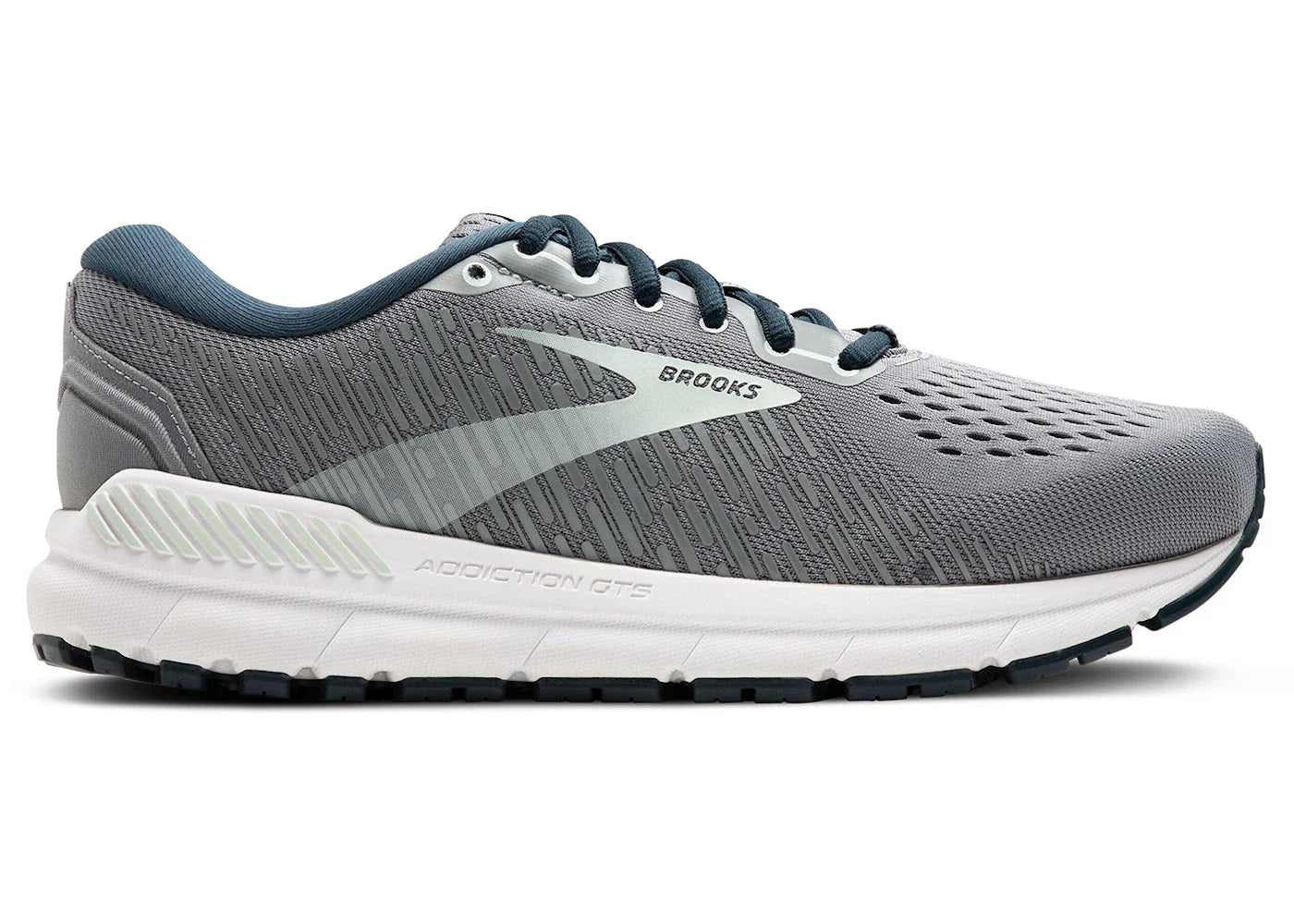 Brooks Addiction GTS 15 Grey Navy Aqua (Damen)