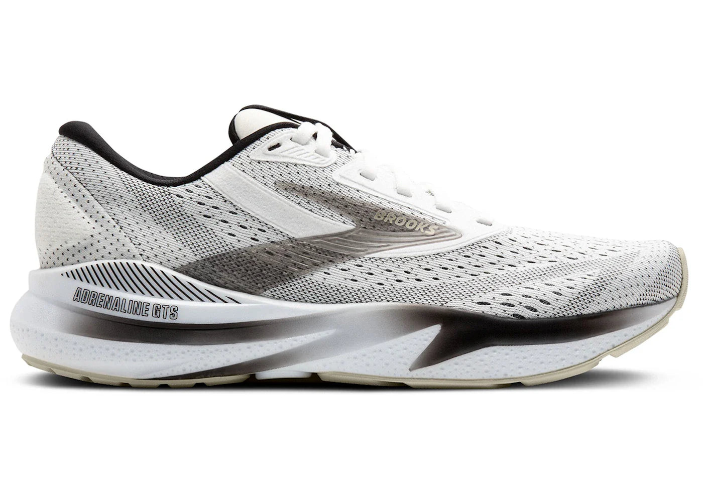 Brooks Adrenaline GTS 24 Weiß Schwarz Pelican