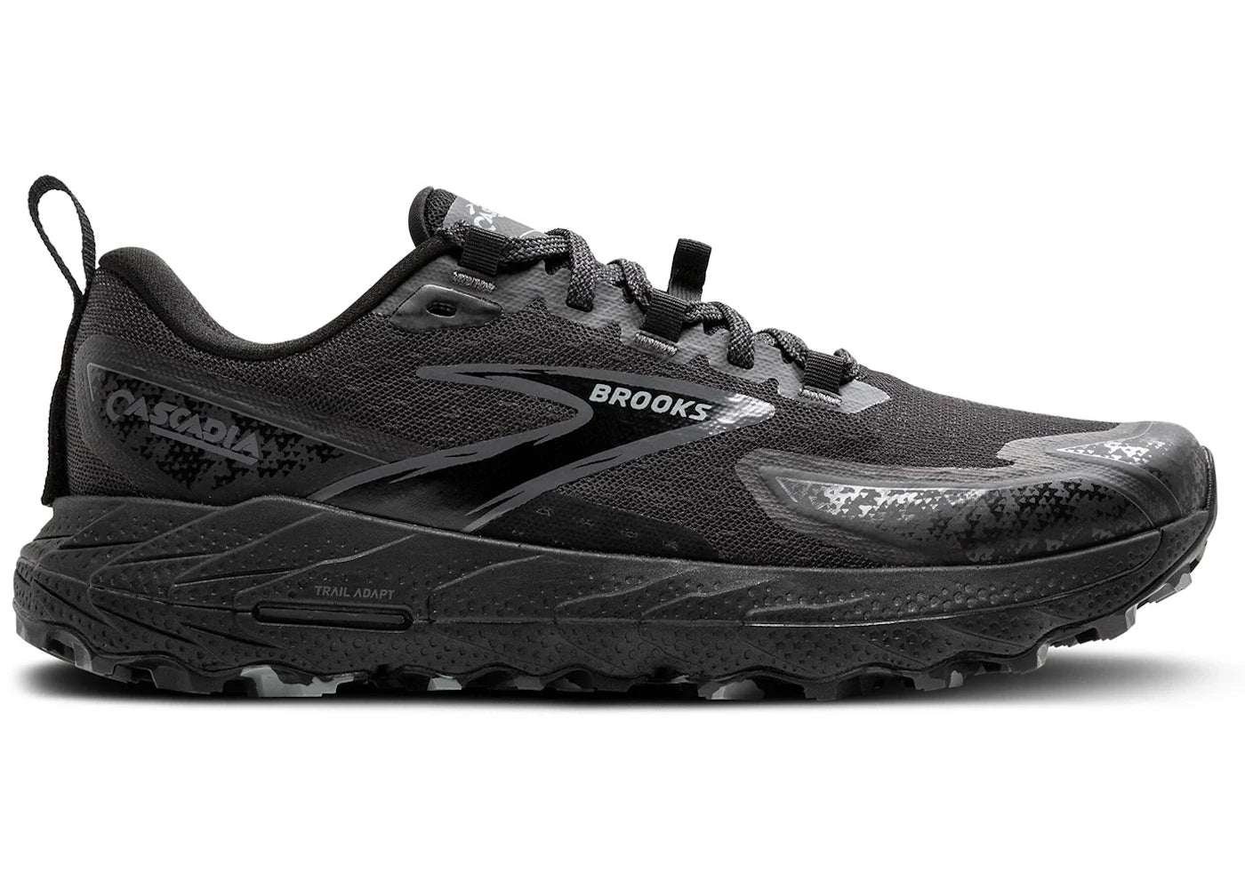 Brooks Cascadia 18 Schwarz Blackened Pearl Grau