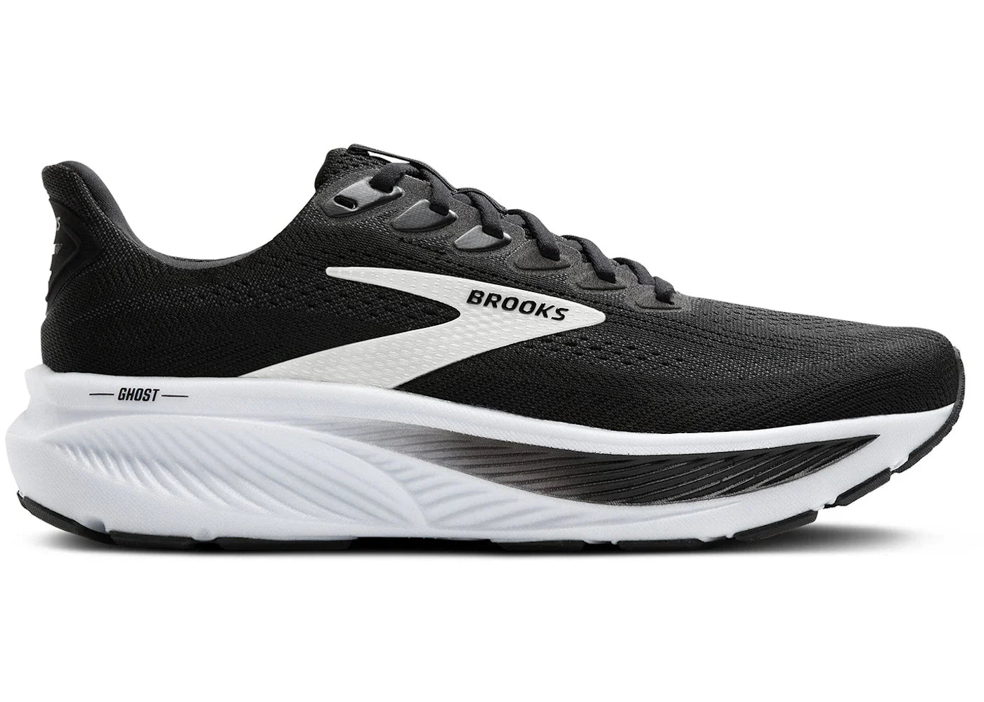 Brooks Ghost 17 Schwarz Grau Weiß