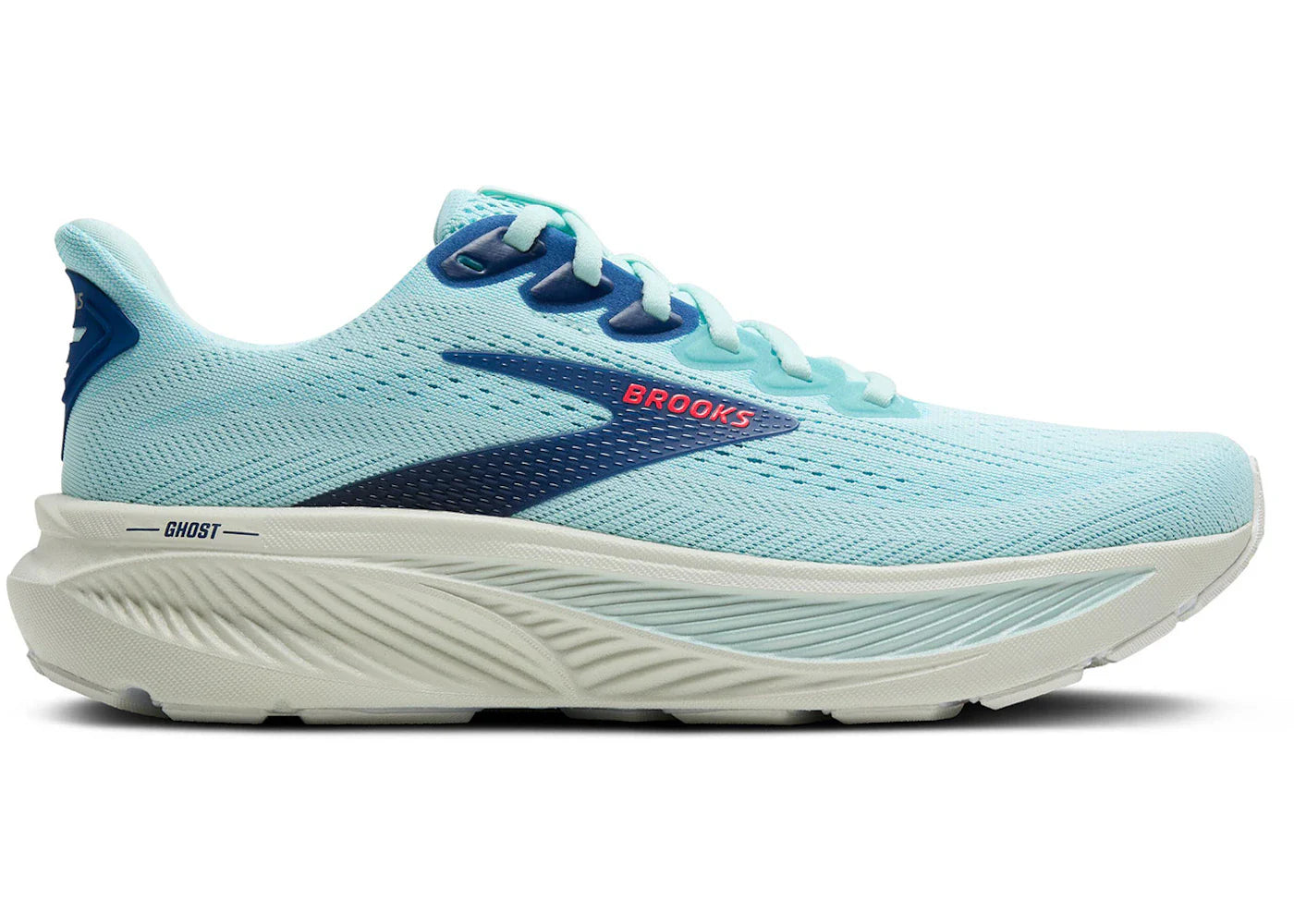 Brooks Ghost 17 Clearwater Navy Peony (Damen)