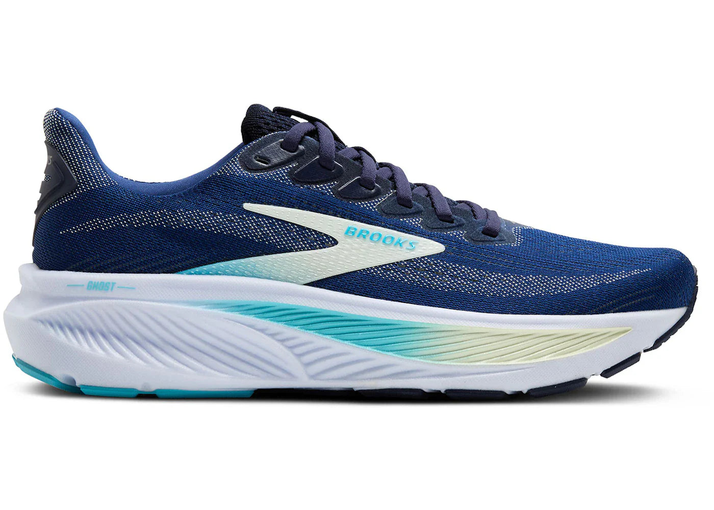 Brooks Ghost 17 Navy Green Türkis (Damen)