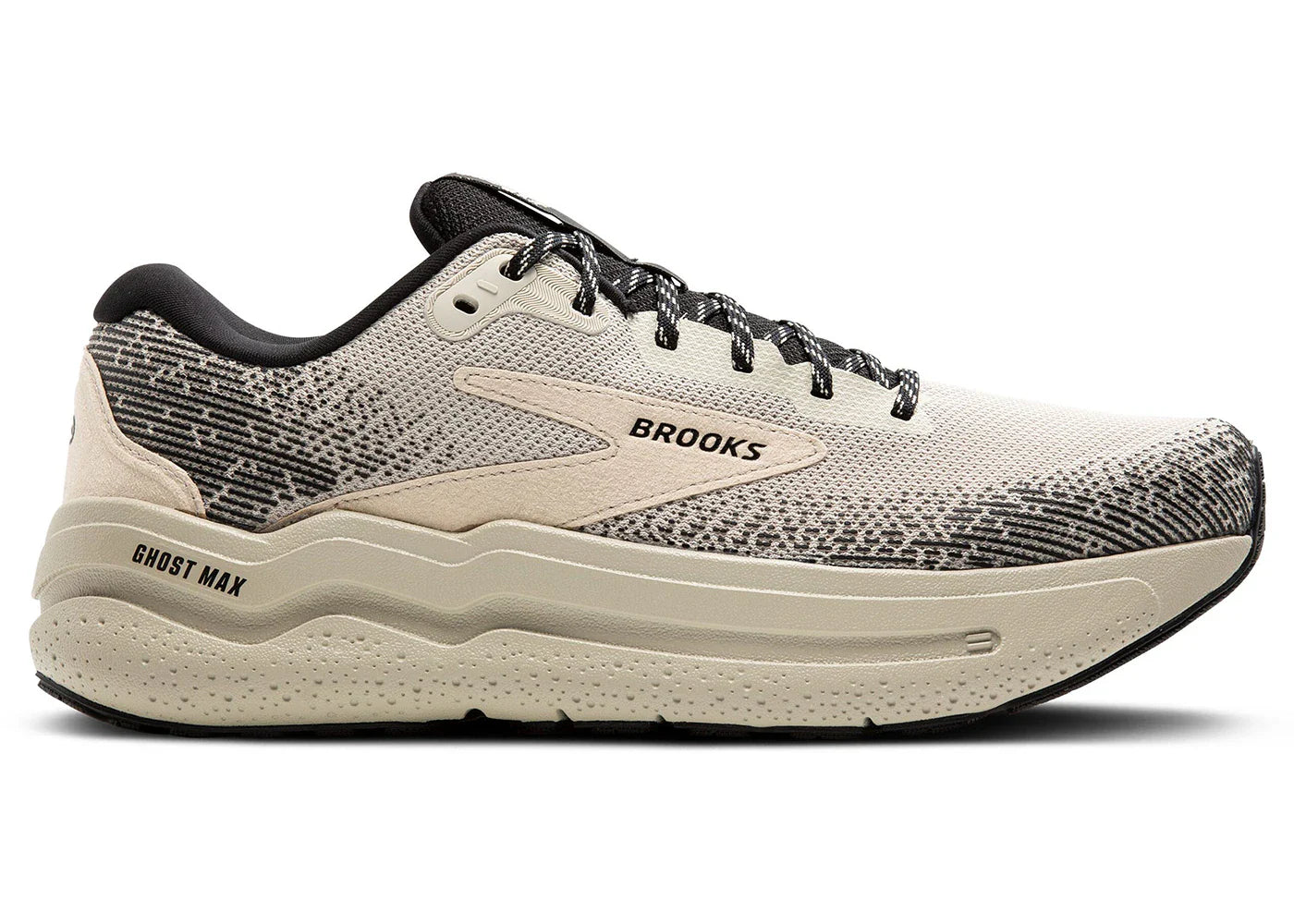 Brooks Ghost Max 2 Pelican Pelican Black