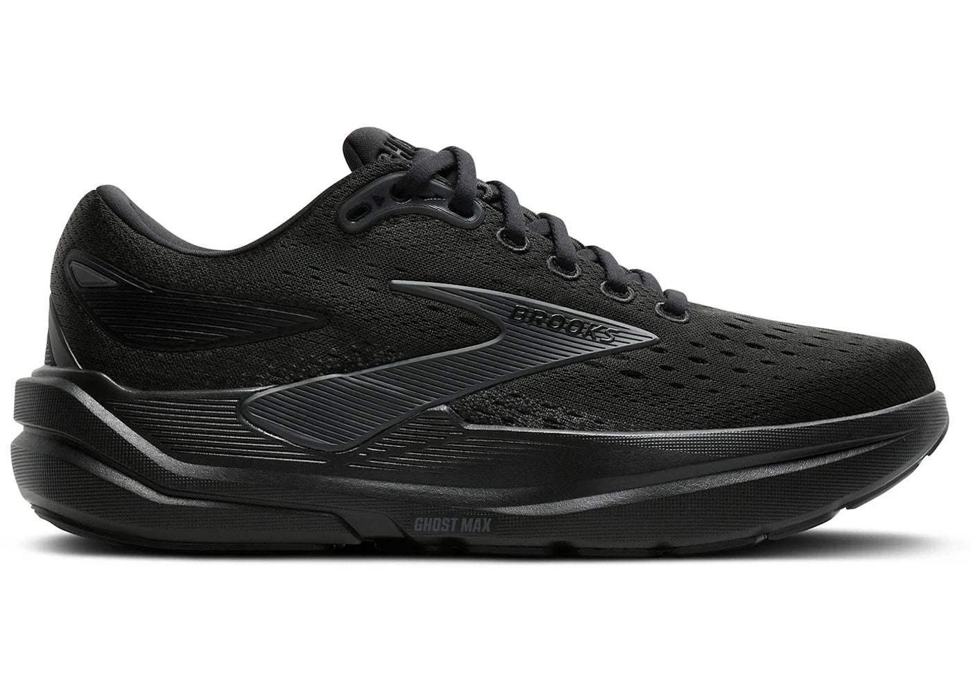Brooks Ghost Max 3 Black Black Ebony (Damen)
