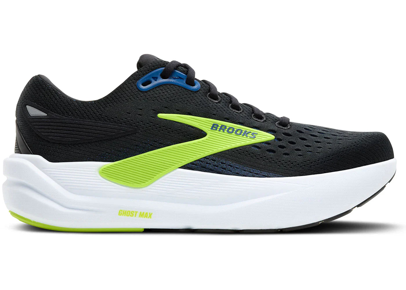 Brooks Ghost Max 3 Schwarz Navy Acid Lime