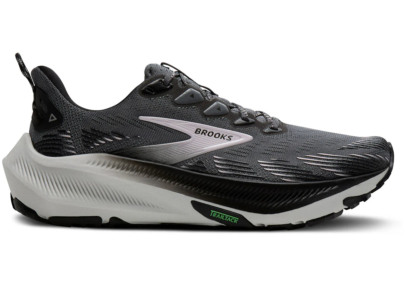 Brooks Ghost Trail Mohnschwarz Pink (Damen)