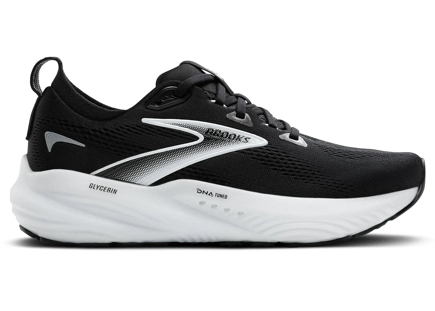 Brooks Glycerin 22 Schwarz Grau Weiß (Damen)
