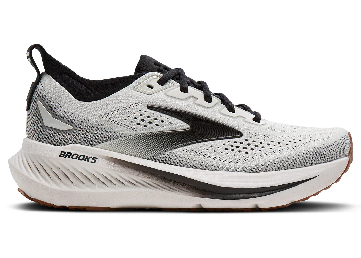 Brooks Glycerin 23 Weiß Schwarz Gummi