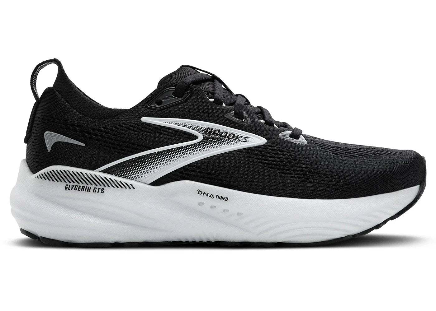 Brooks Glycerin GTS 22 Schwarz Grau Weiß