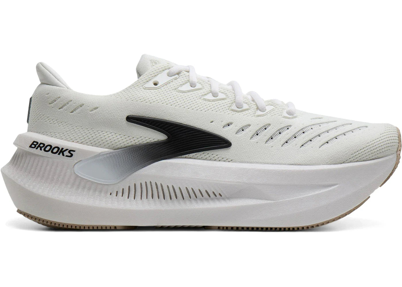 Brooks Glycerin Max 2 White Black Chateau Gray (Damen)