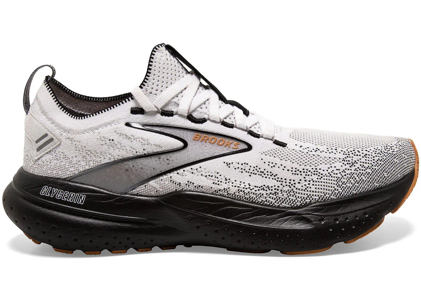Brooks Glycerin StealthFit 21 Weiß Grau Schwarz