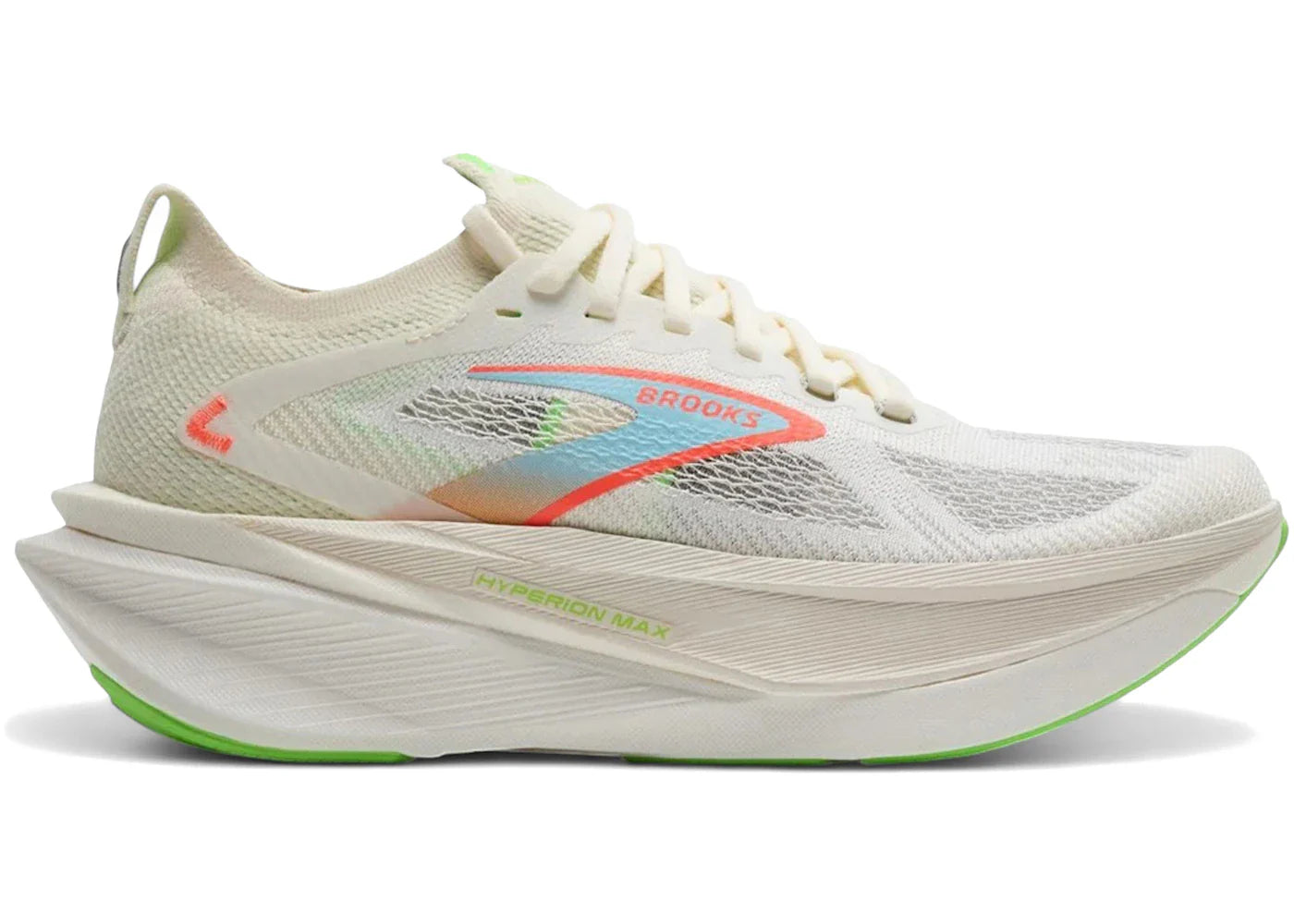Brooks Hyperion 3 Max Coconut Green Gecko (Damen)