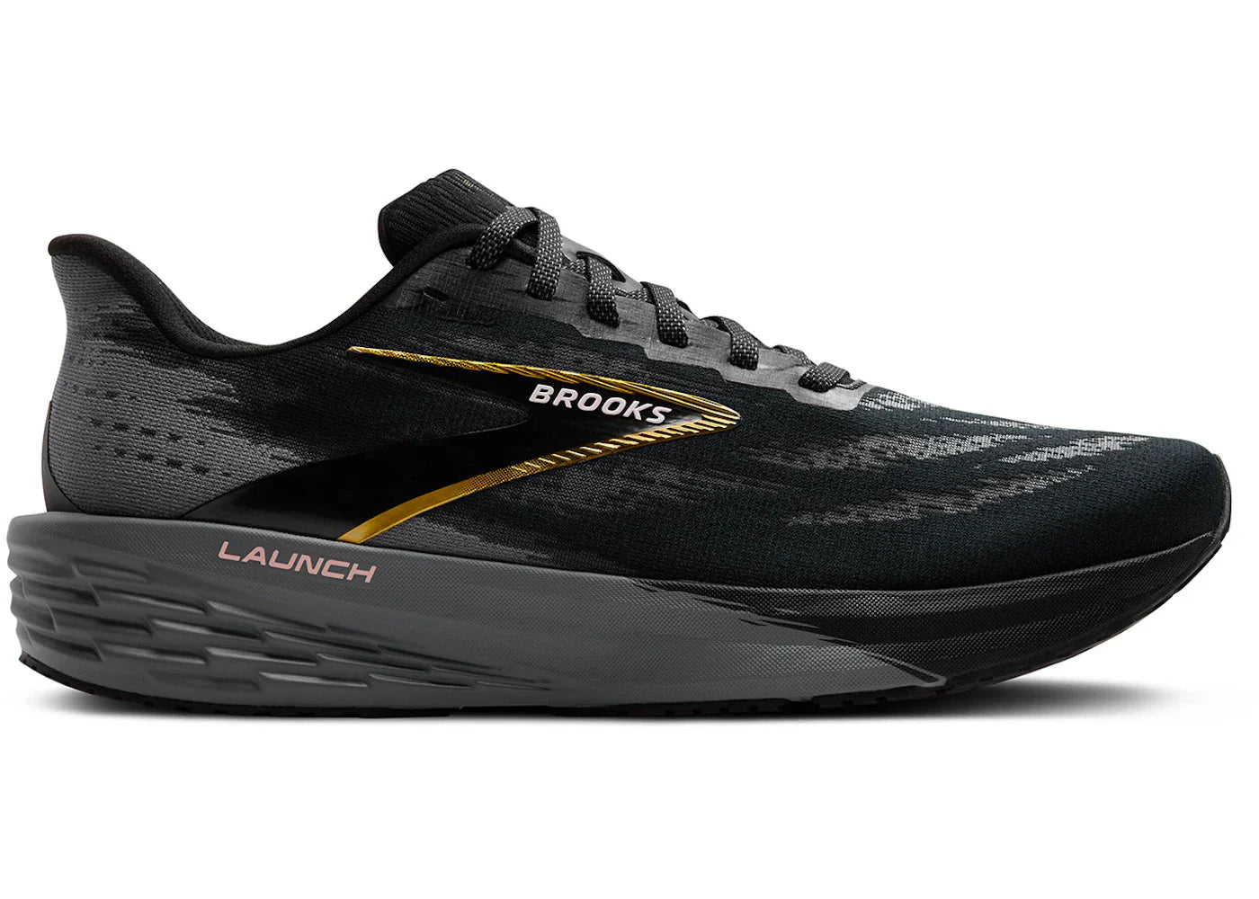 Brooks Launch 11 Schwarz Grau Gold