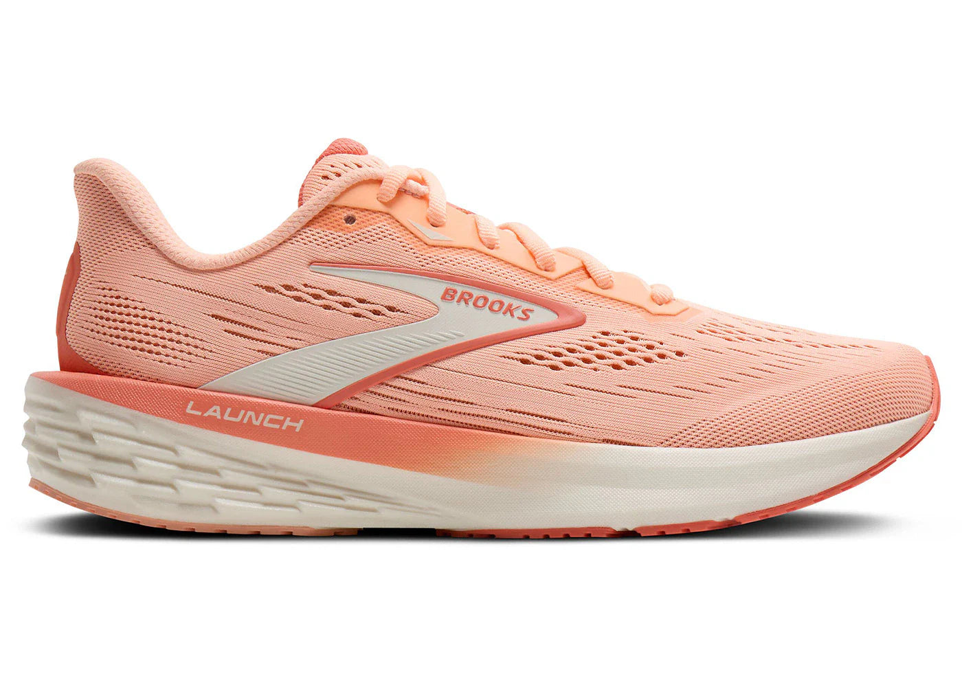 Brooks Launch 12 Peach Coconut Peach Echo (Damen)