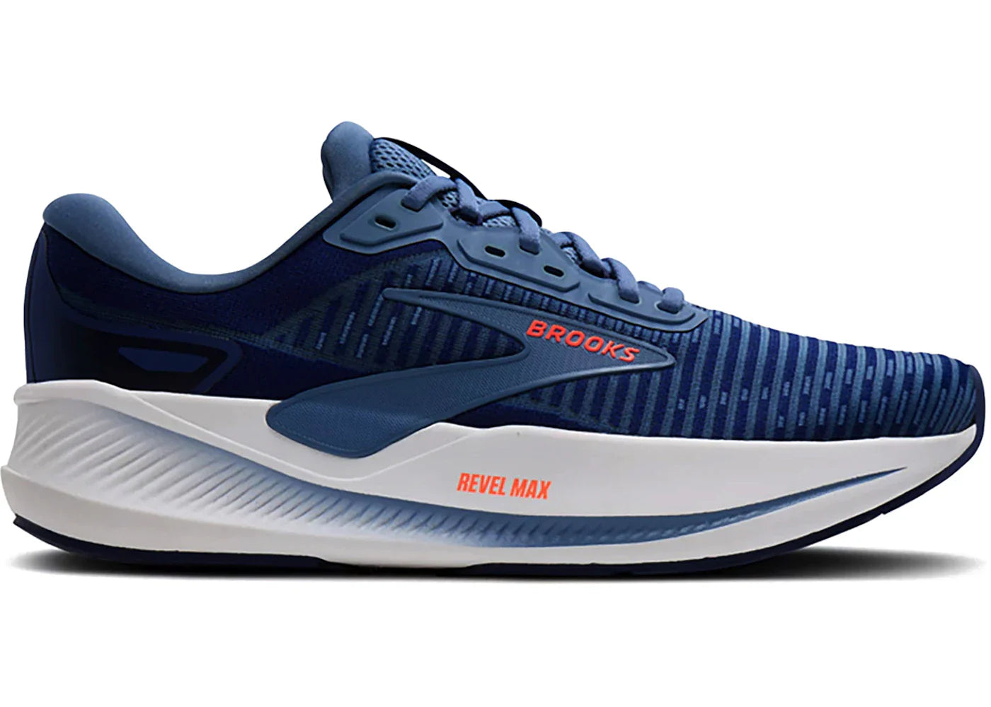 Brooks Revel Max Marineorange