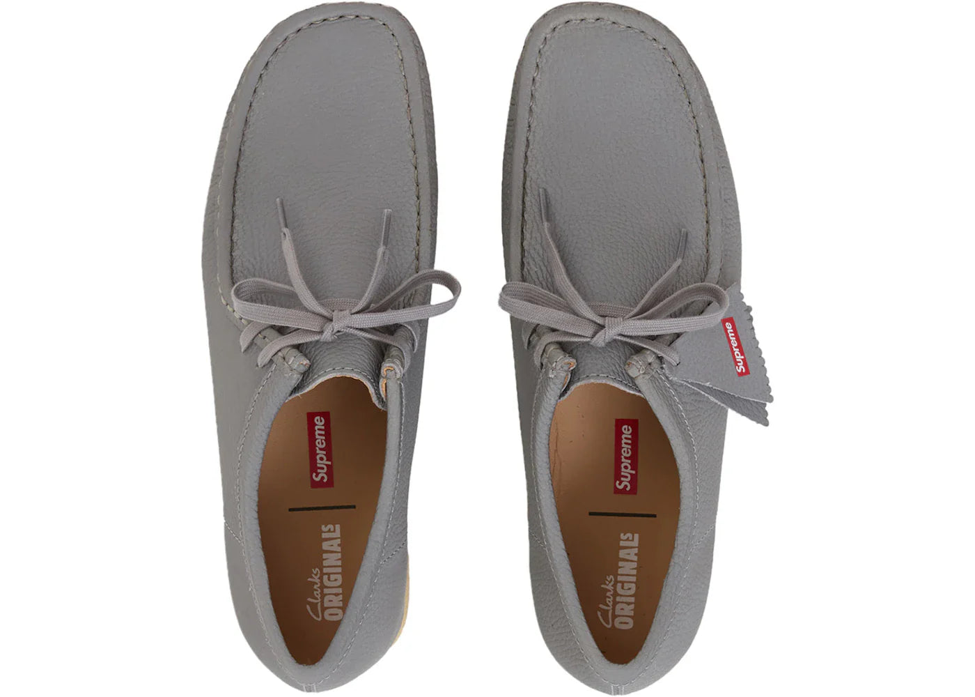 Clarks Originals Wallabee Supreme Grey Reflective