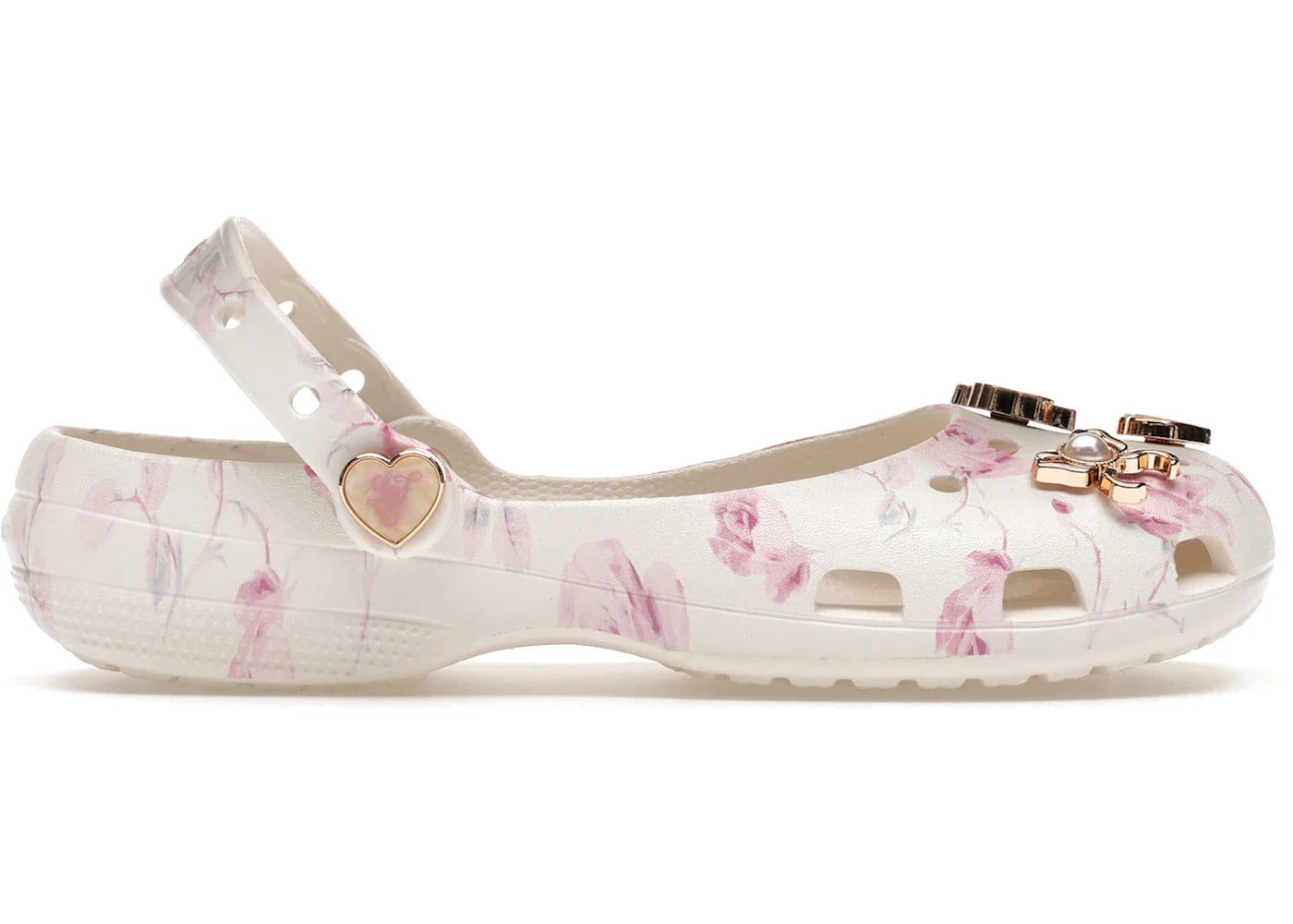 Crocs Classic Ballet Flat LoveShackFancy Oyster (Damen)