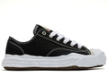 Maison Mihara Yasuhiro Hank OG Sole Suede Low Schwarz Weiß