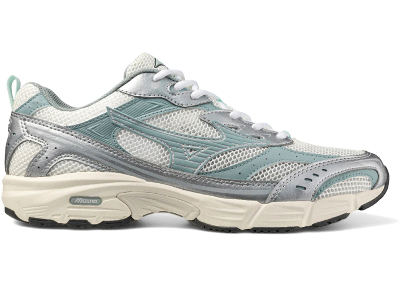 Mizuno MXR Schneeweiß Schiefer Hafennebel