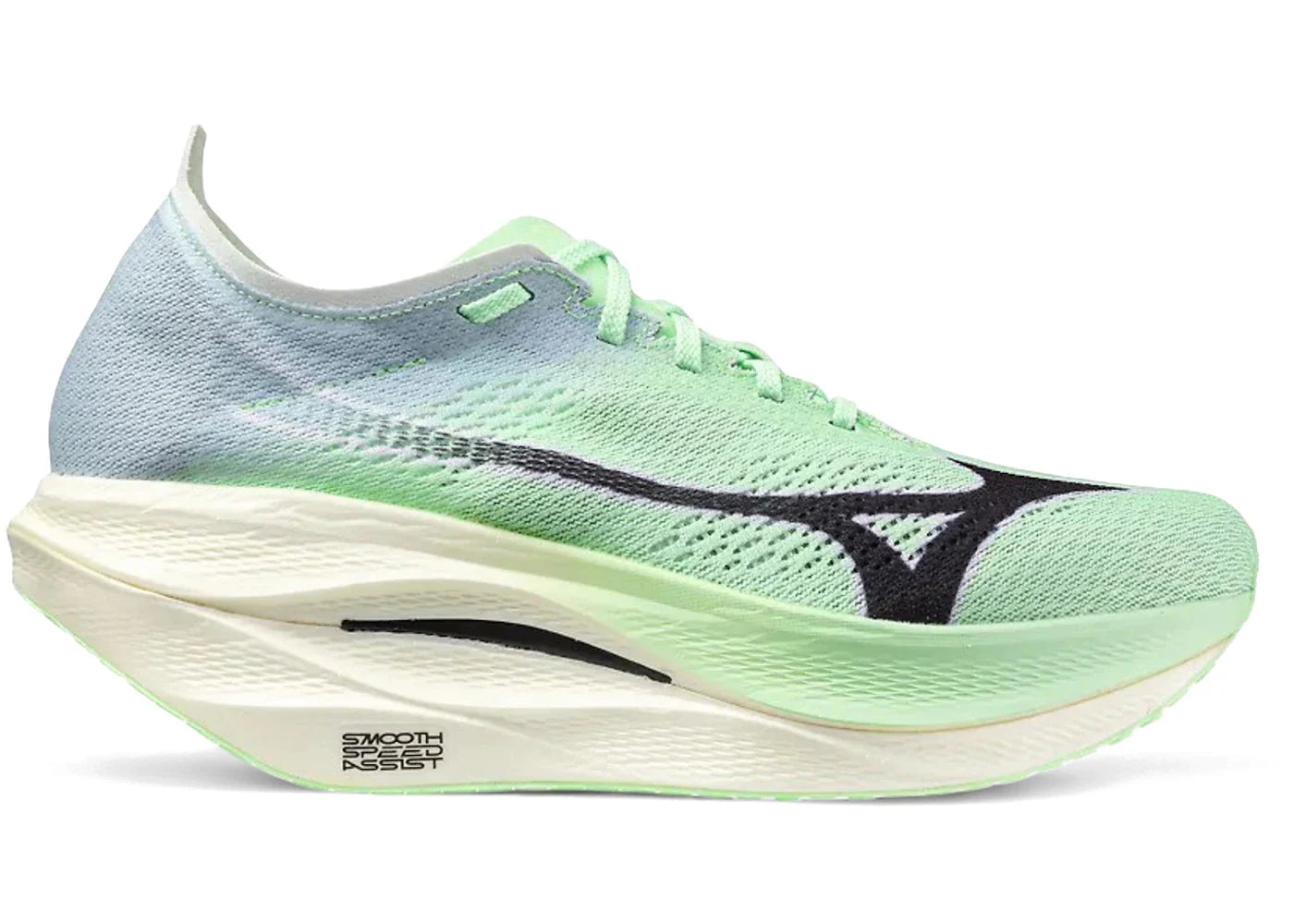Mizuno Wave Rebellion Pro 3 Neo Mint Schwarz