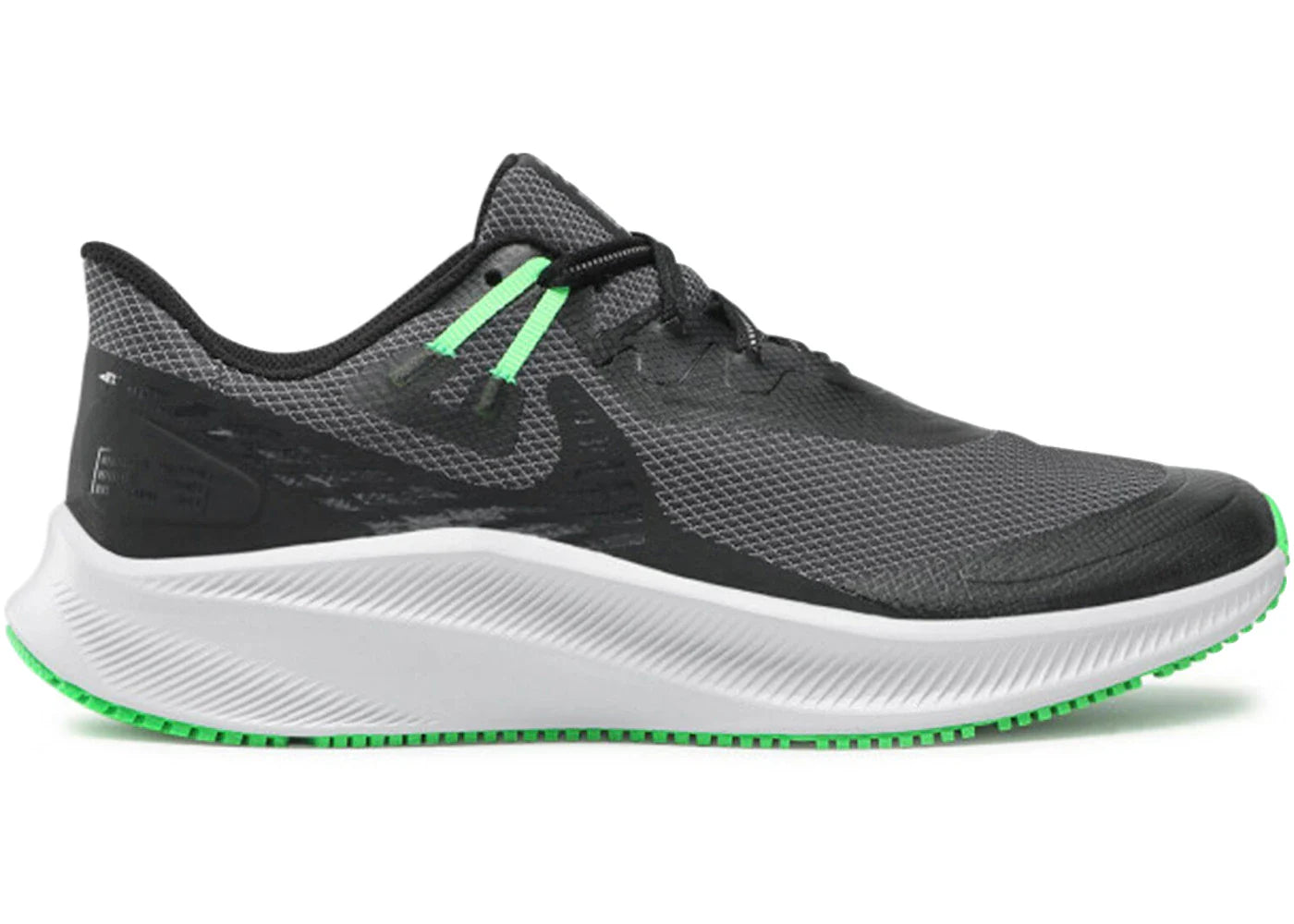 Nike Quest 3 Shield Schwarz Obsidian Mist
