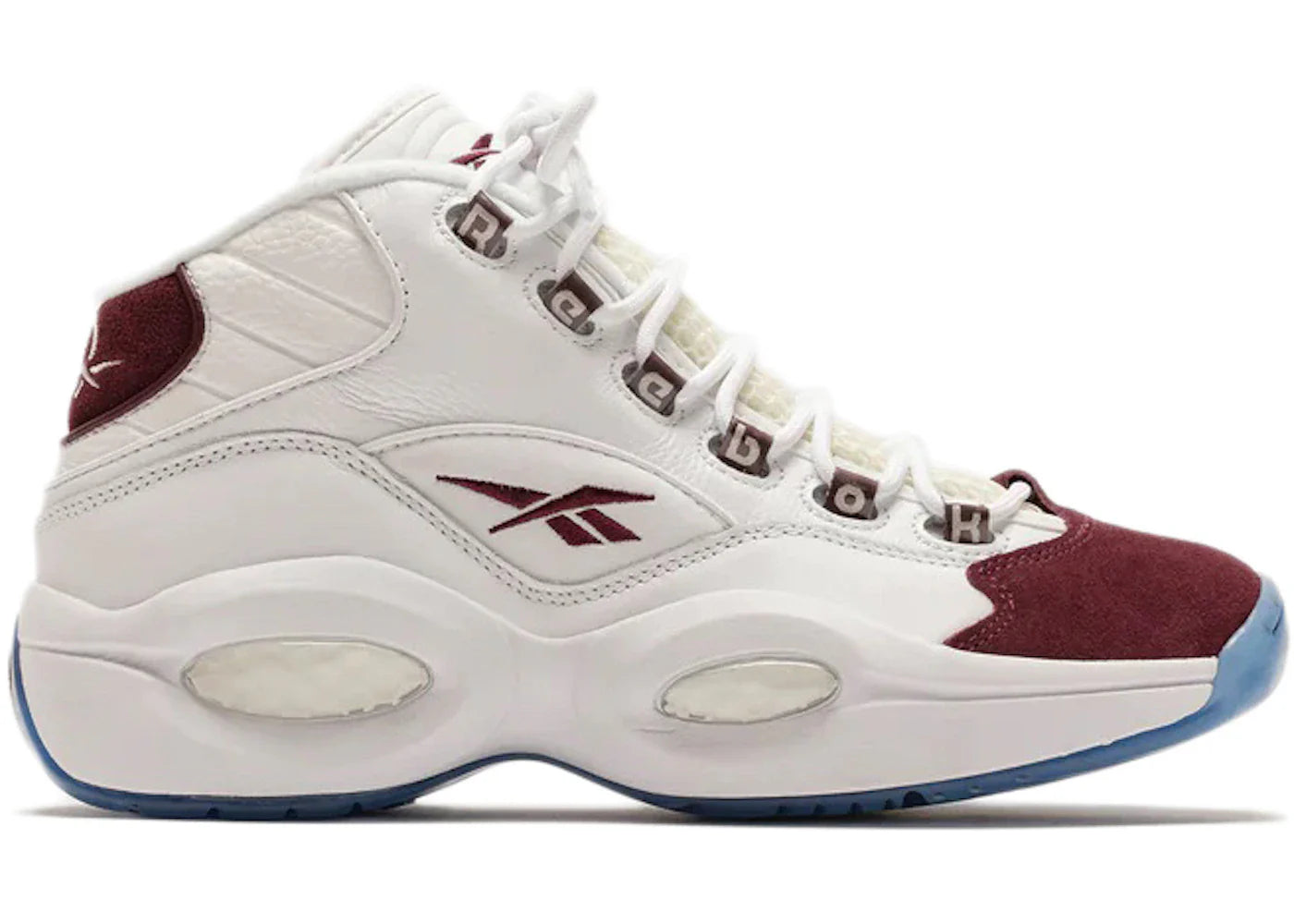 Reebok Question Mid Packer Schuhe Burgunderrot