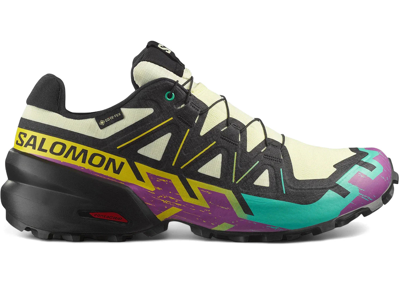 Salomon Speedcross 6 Gore-Tex Transparent Yellow Waterfall (Women's)