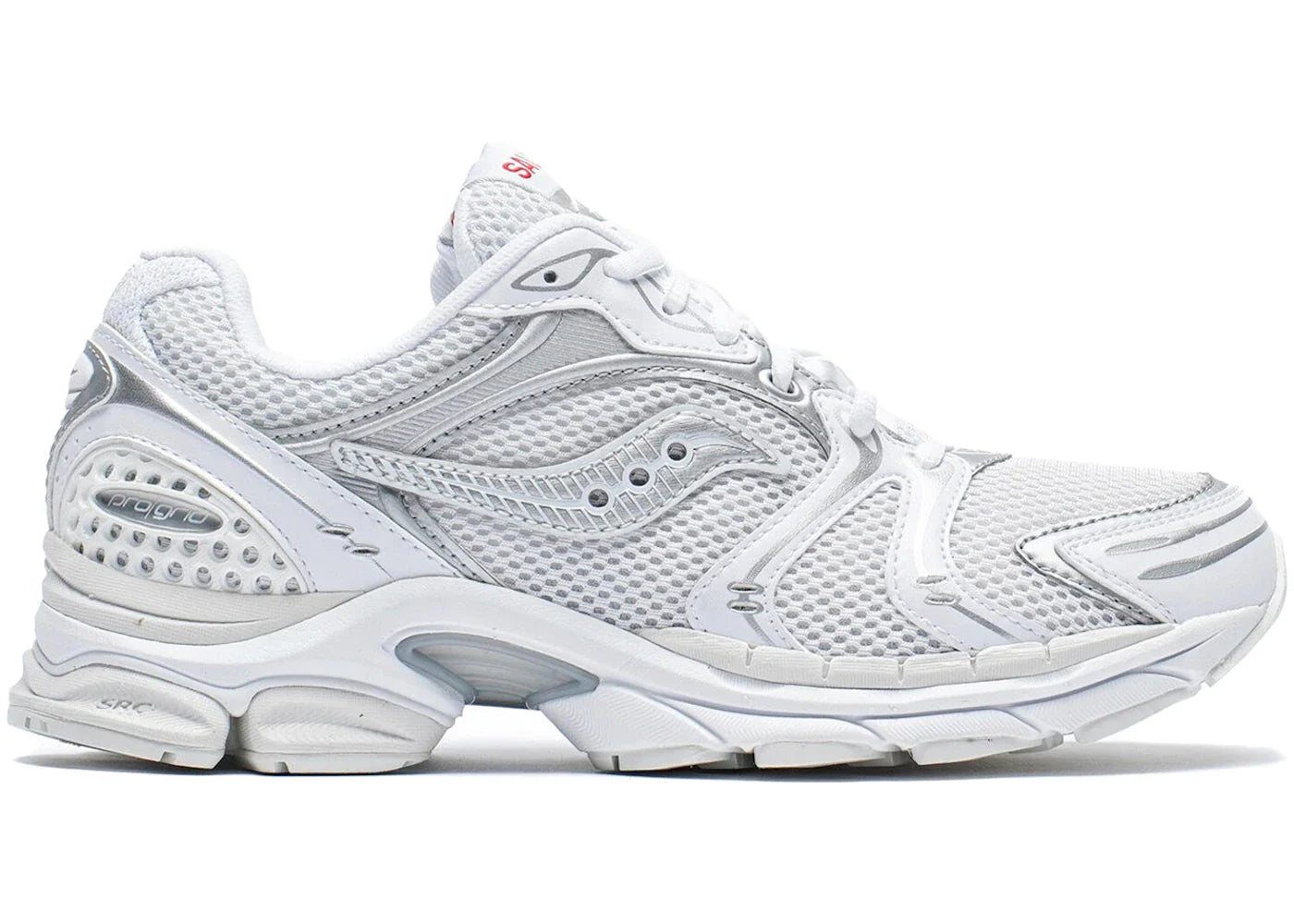 Saucony ProGrid Triumph 4 Heritage Pack Weiß Silber