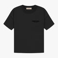 Fear of God Essentials Jersey-T-Shirt mit Rundhalsausschnitt, Schwarz