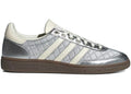 adidas Handball Spezial Gesteppt Silber Metallic Creme Weiß Gummi