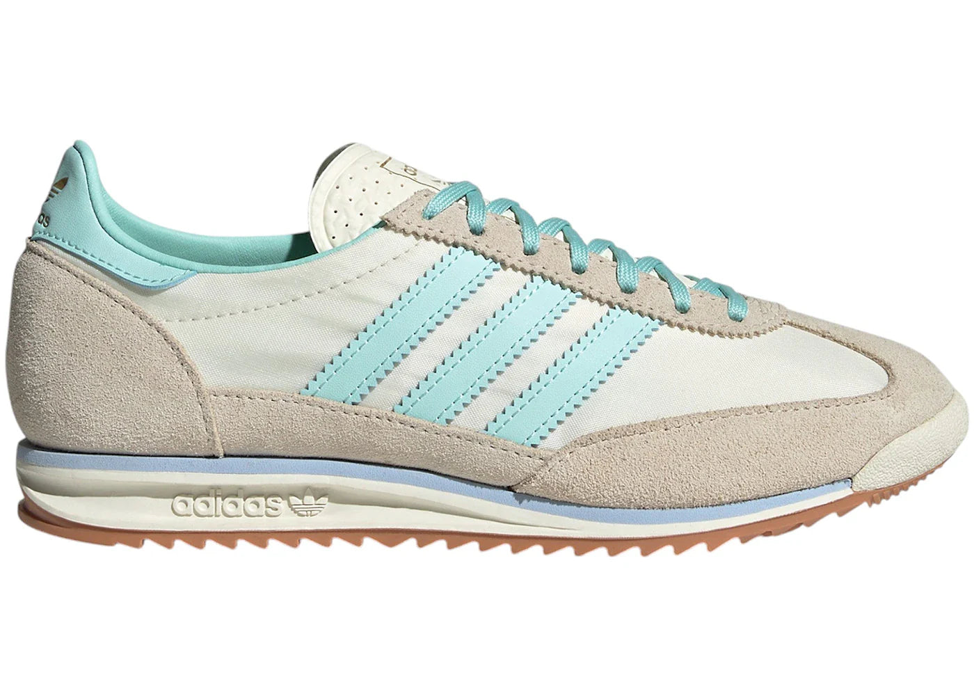 adidas SL 72 OG Off White Semi Flash Aqua Glow Blue (Damen)
