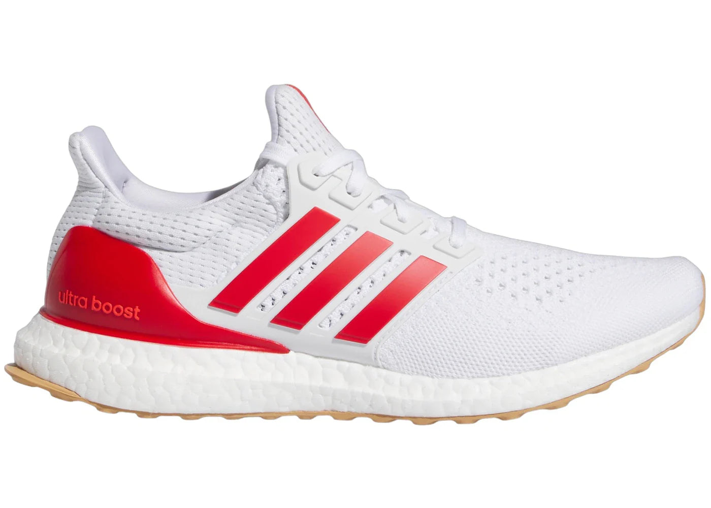 adidas Ultra Boost 1.0 Cloud White Better Scarlet Gum