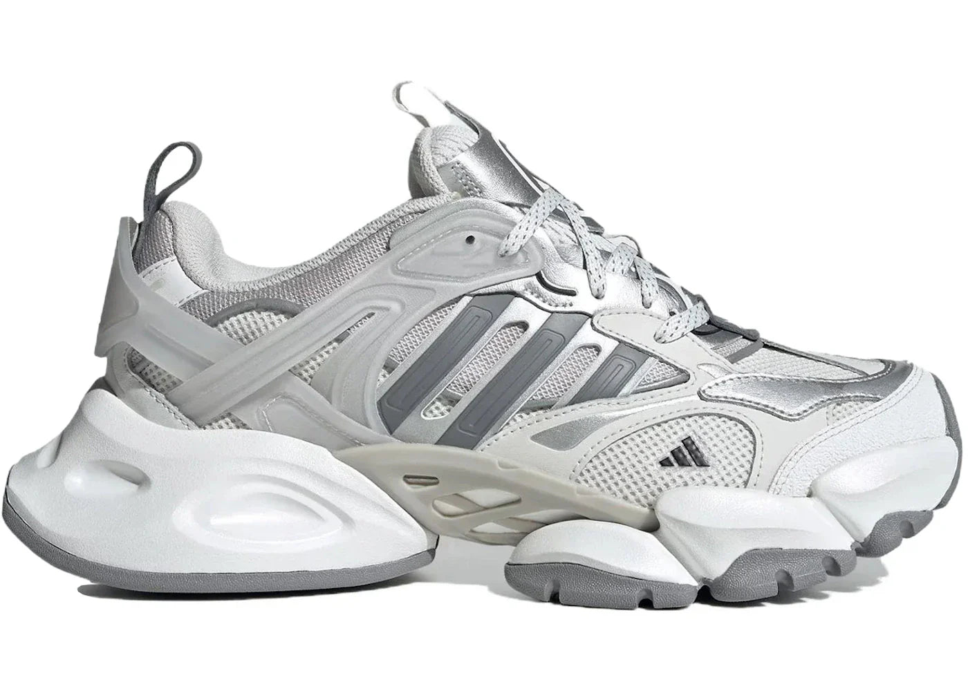 adidas XLG Runner Deluxe Grau Silber Weiß