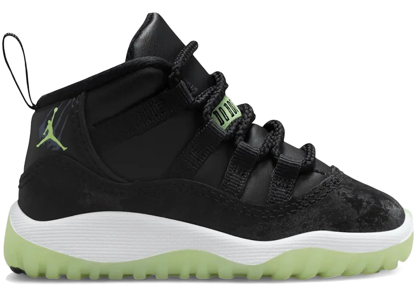 Jordan 11 Retro Black Barely Volt (TD)