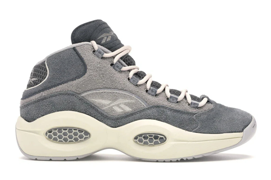 Reebok Question Mid Gray Suede