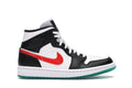Jordan 1 Mid Alternate Swooshes Rot Gelb (Damen)