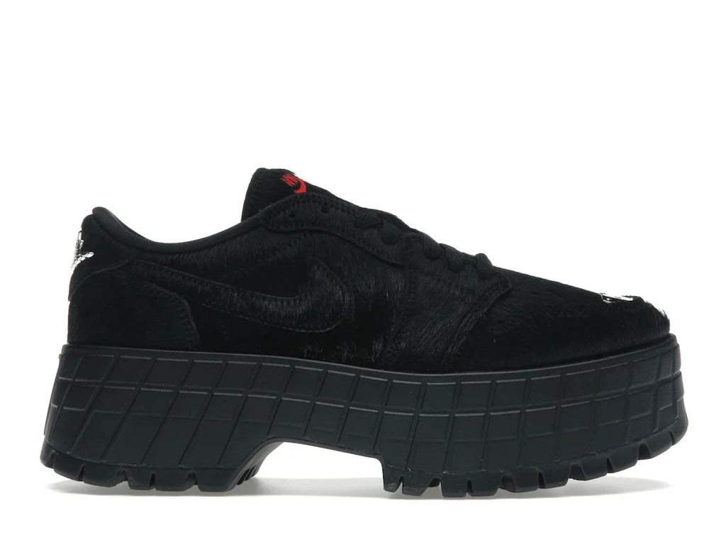Jordan 1 Low Brooklyn Black Gym Red (Damen)