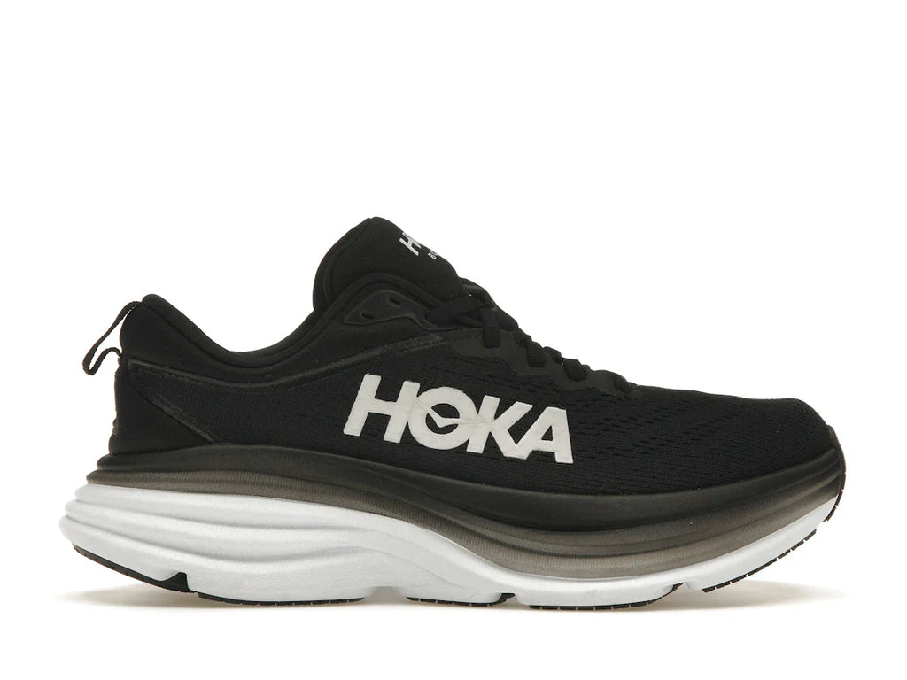 Hoka One One Bondi 8 Schwarz Weiß (Damen)