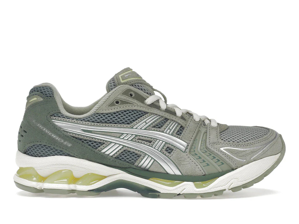 ASICS Gel-Kayano 14 Olivgrau Reinsilber
