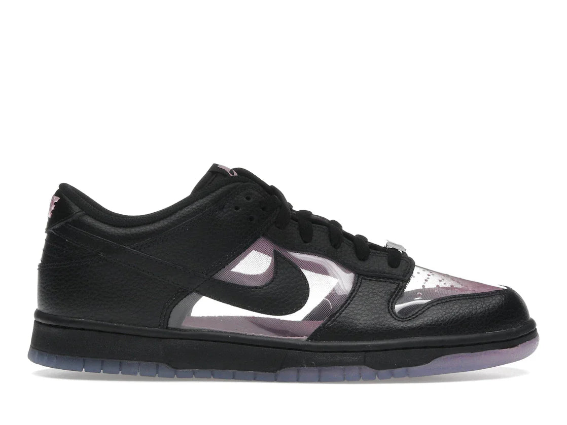 Nike Dunk Low Retro Transparent Schwarz Pink Rise