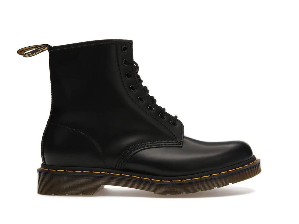 Dr. Martens 1460 Schnürstiefel aus Glattleder, Schwarz